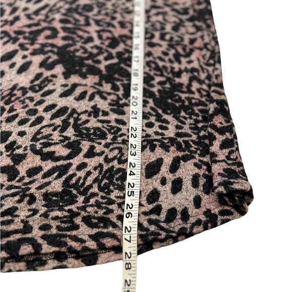 Soft Surroundings Large Felina Animal Print Tunic Sweater Cowl New - Picture 6 of 9